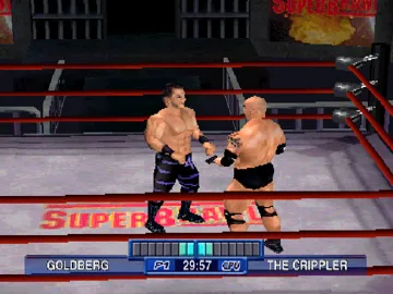 WCW Mayhem (US) screen shot game playing